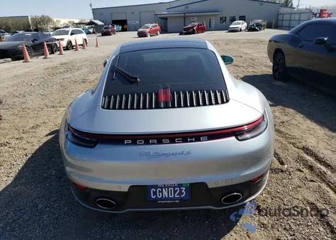 2021 Porsche 911 Carrera S из США, поврежденный, VIN WP0AB2A96MS221121